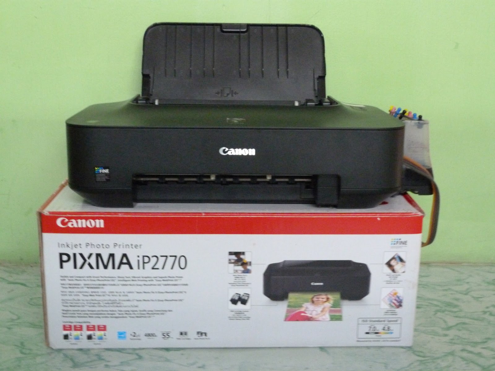cara instal printer canon ip2770